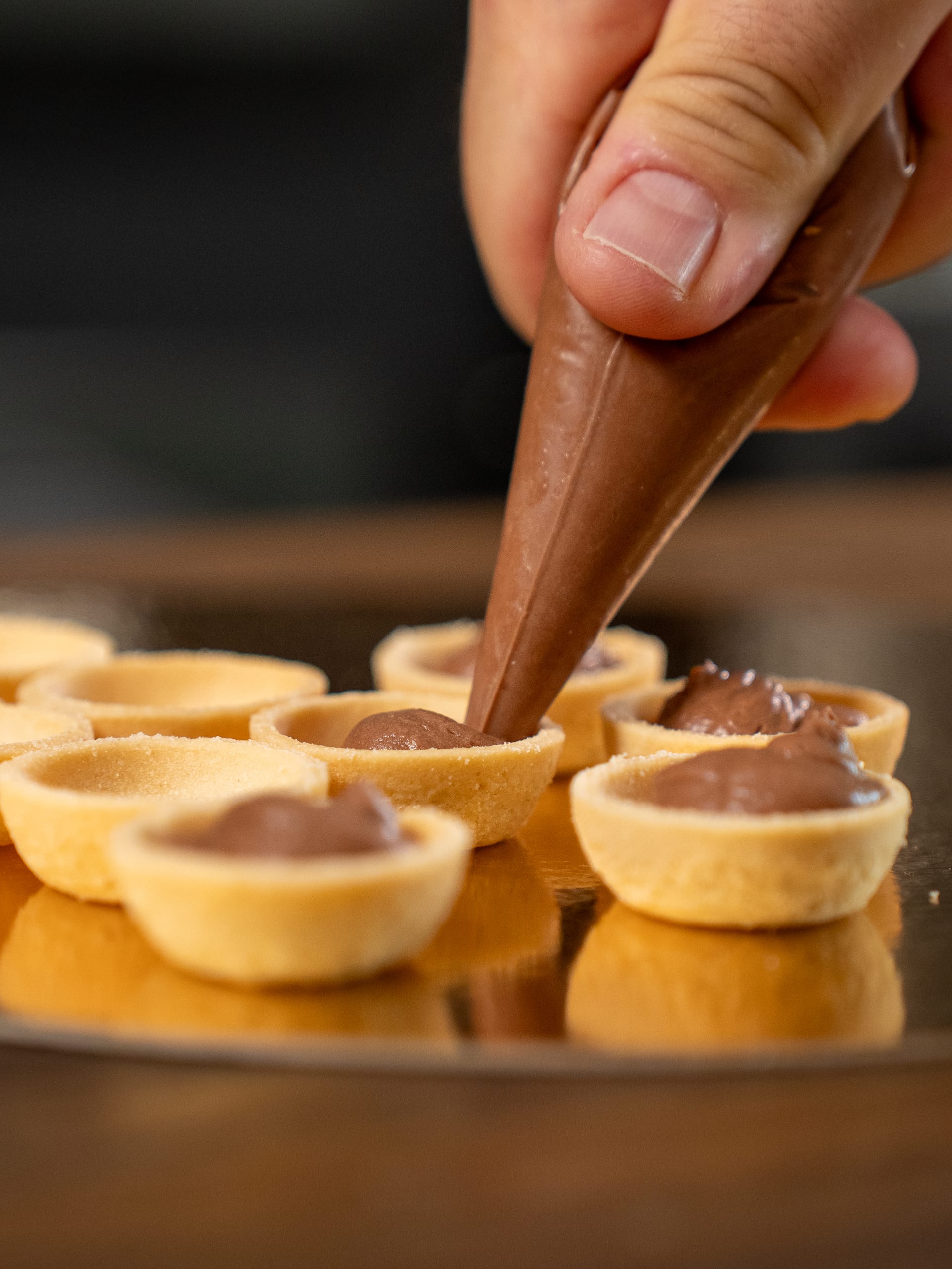 Tartellette al cioccolato, EvoDessert